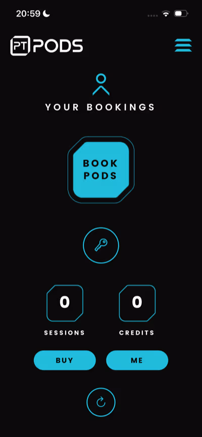 Your bookings dashboard